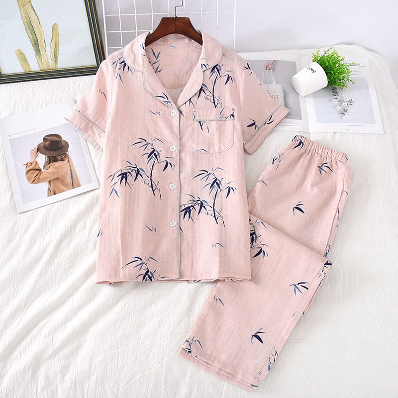 100% cotton PJ short set