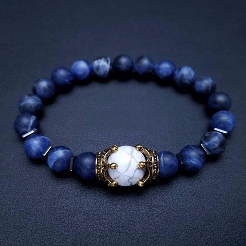 Crowned Lion Head Bracelet