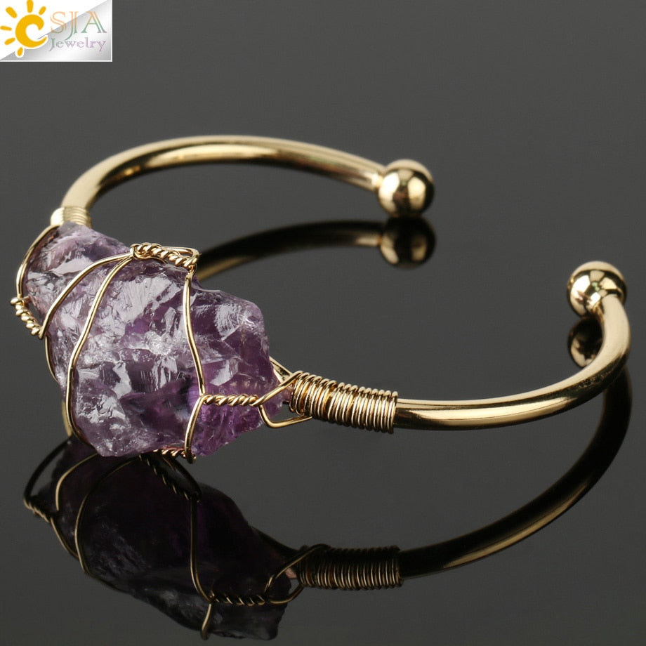 Natural Stone Bangle