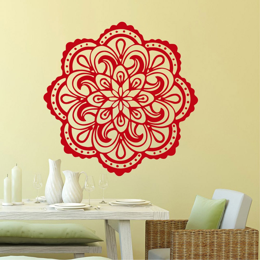 Mandala Wall Sticker 
PVC