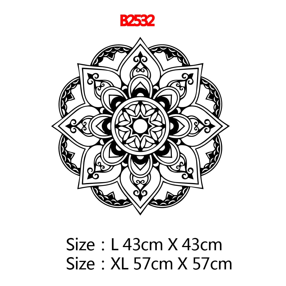 Mandala Wall Sticker 
PVC