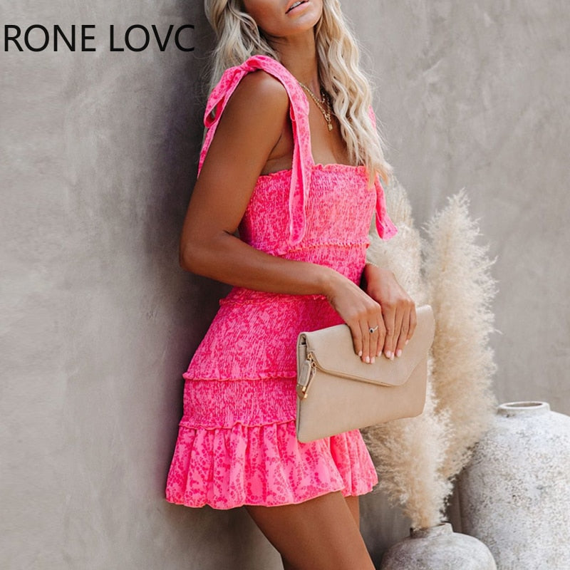 Love Shack Style Tiered  Cami