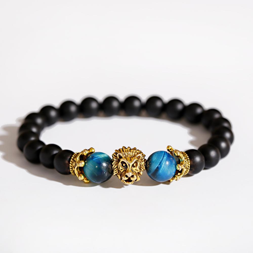 Crowned Lion Head Bracelet