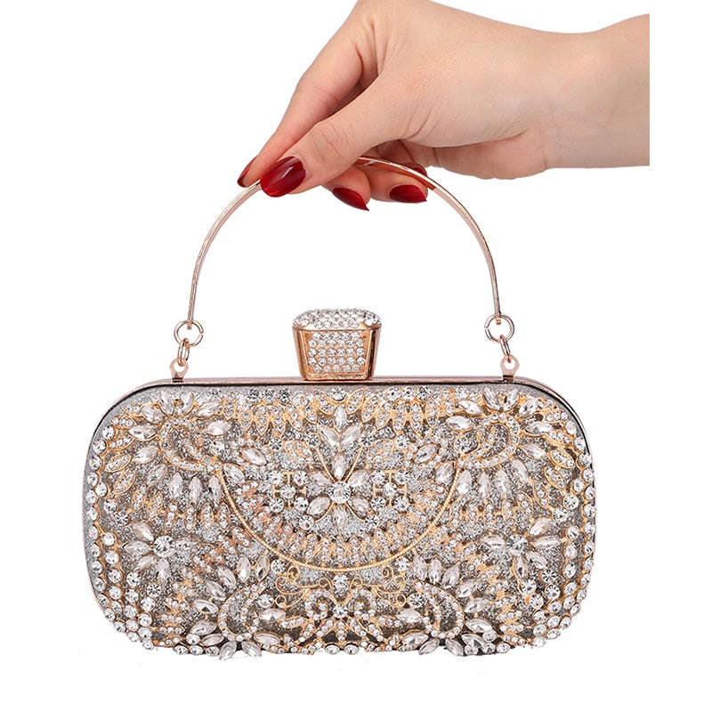 Bright Like a Diamond Evening Clutch