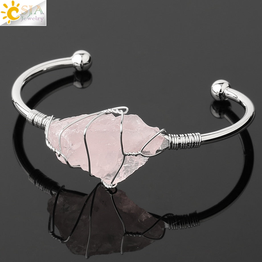 Natural Stone Bangle