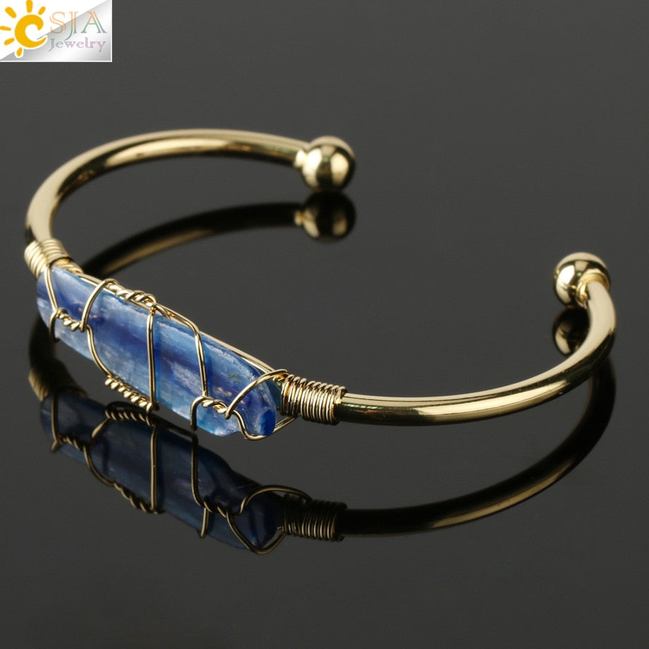 Natural Stone Bangle