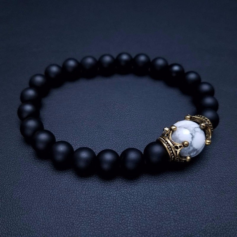 Crowned Lion Head Bracelet