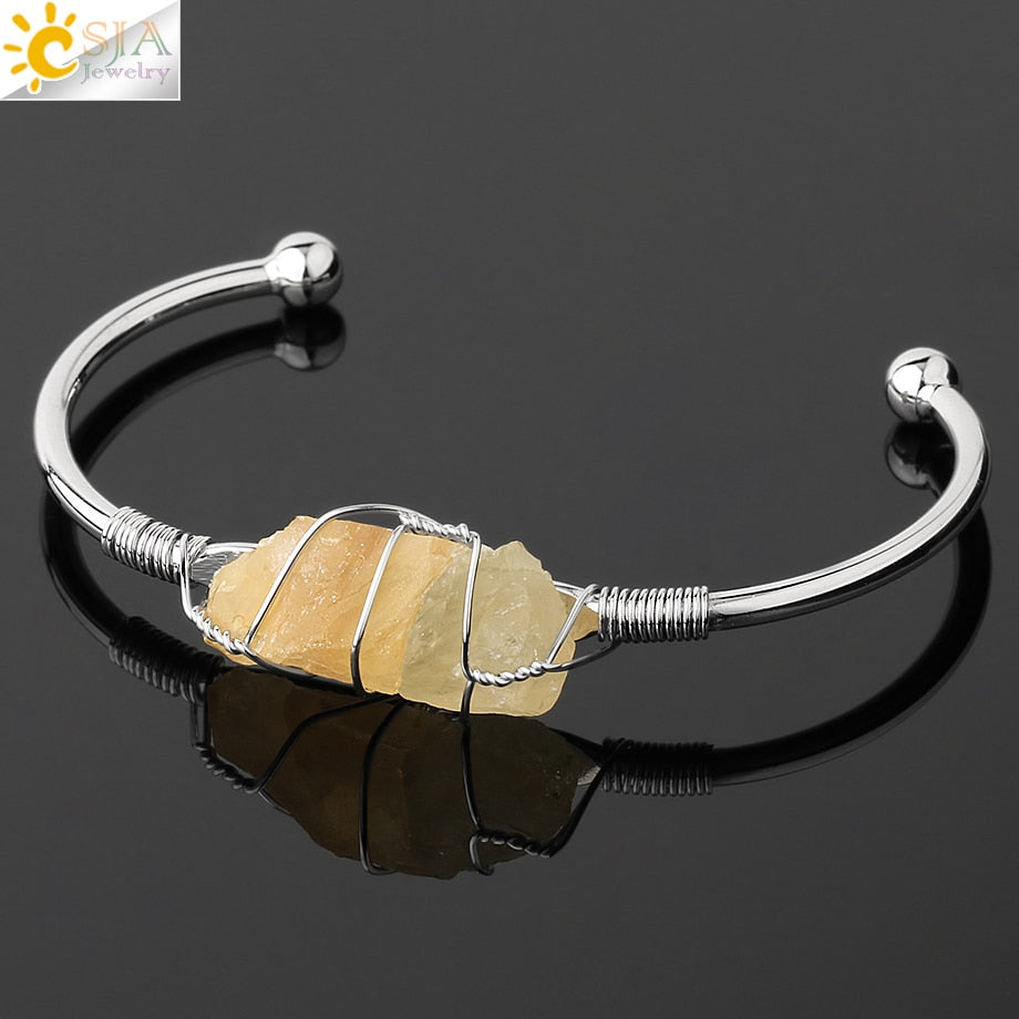 Natural Stone Bangle