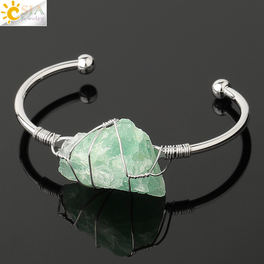 Natural Stone Bangle