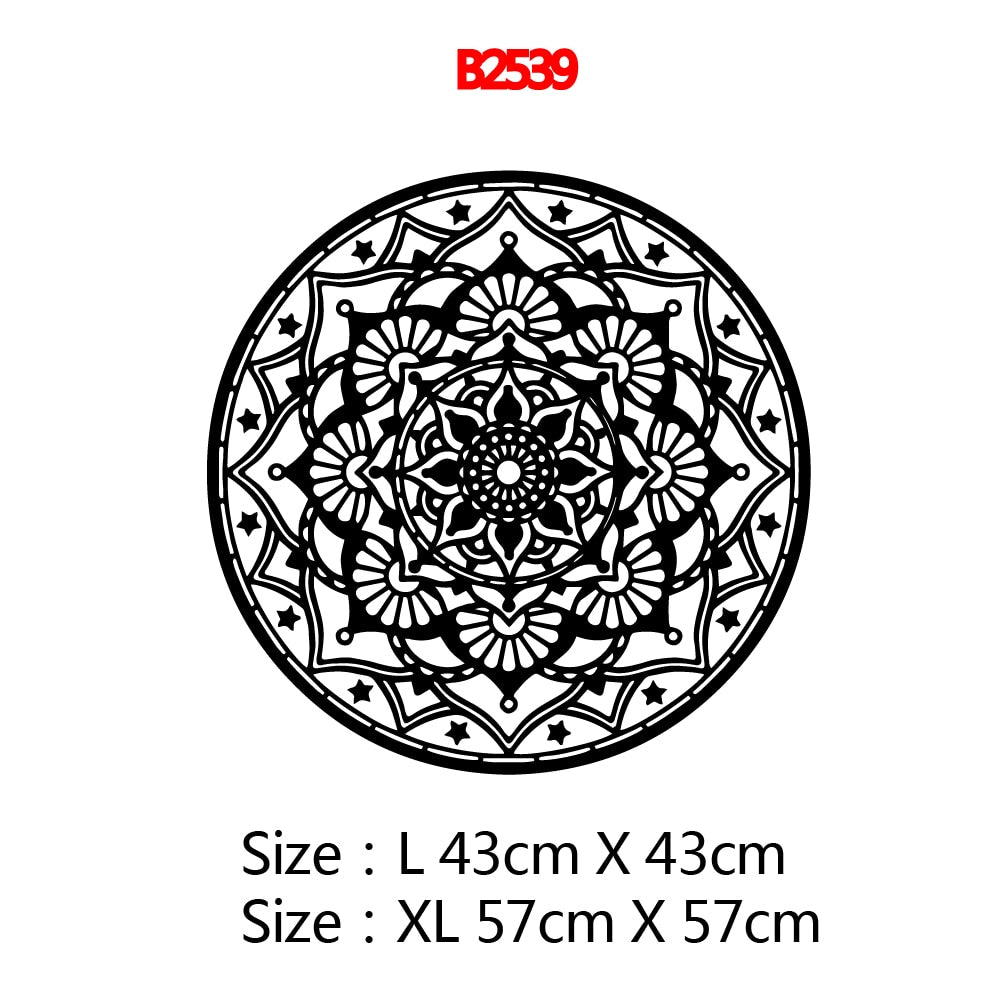 Mandala Wall Sticker 
PVC