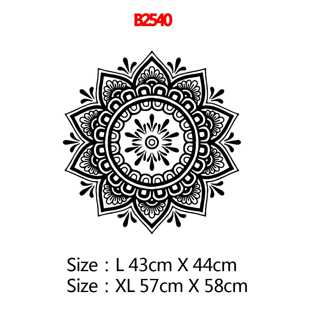 Mandala Wall Sticker 
PVC