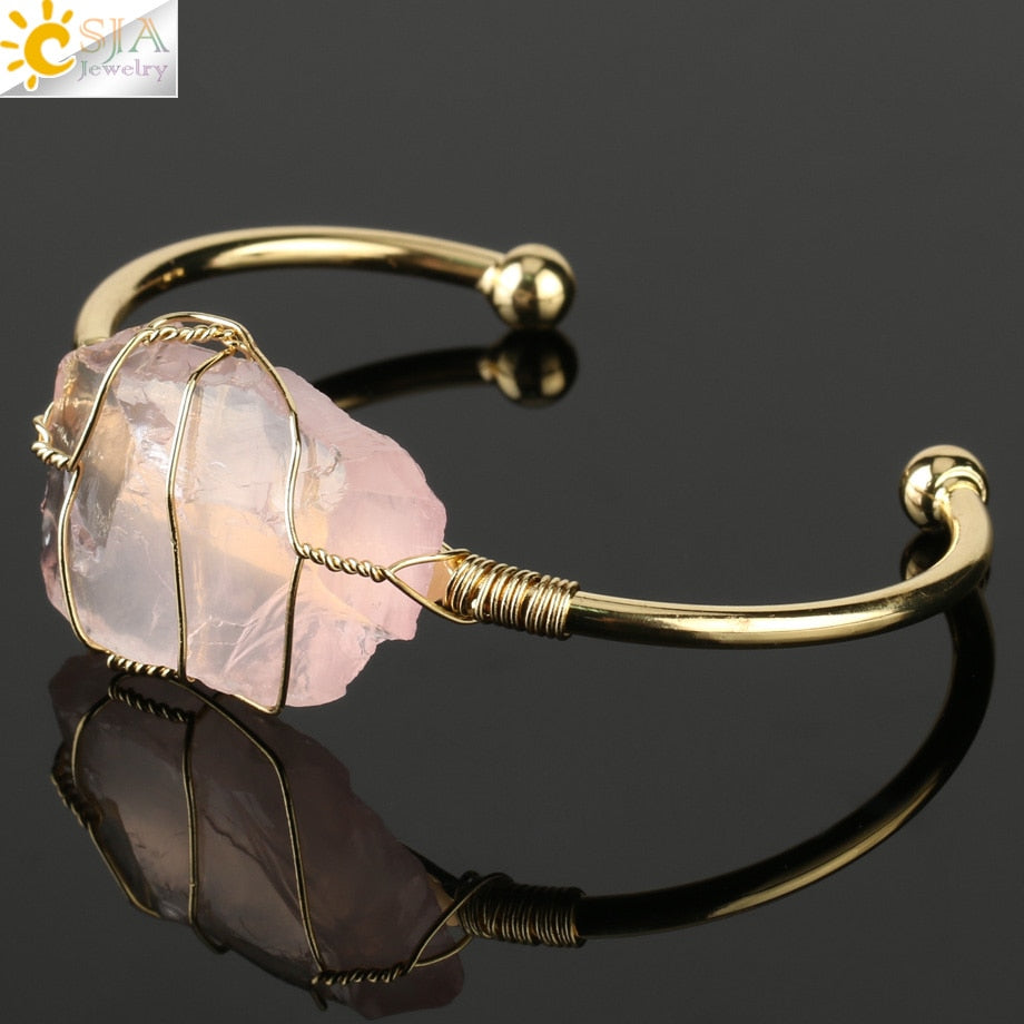 Natural Stone Bangle