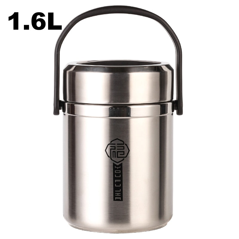 Stainless Thermal Vacuum Lunch Set (Keeps Warm Up to Six Hours)