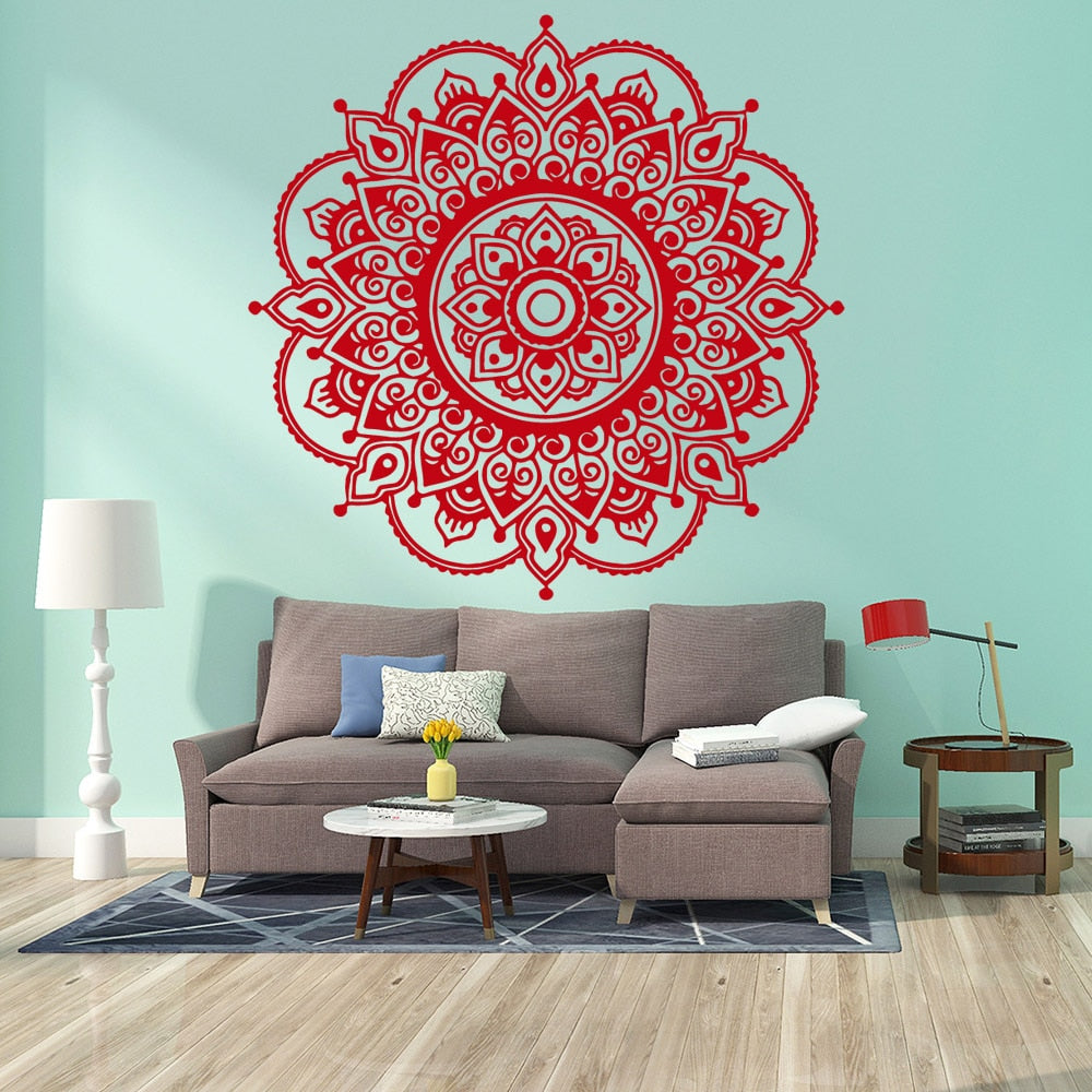 Mandala Wall Sticker 
PVC