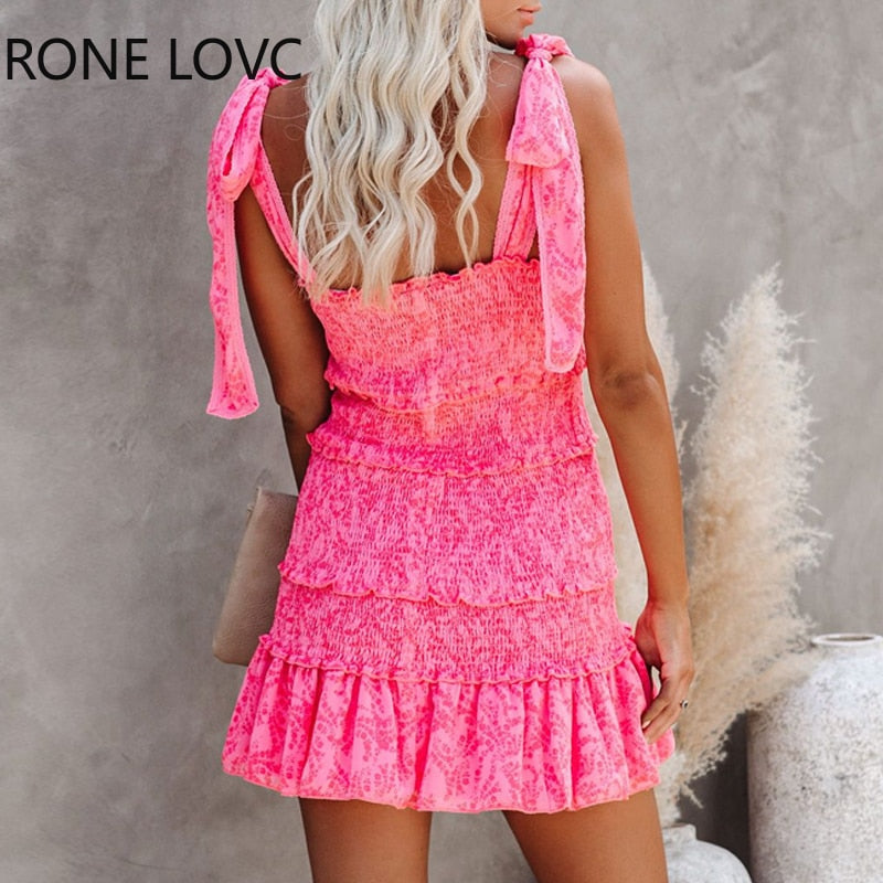 Love Shack Style Tiered  Cami