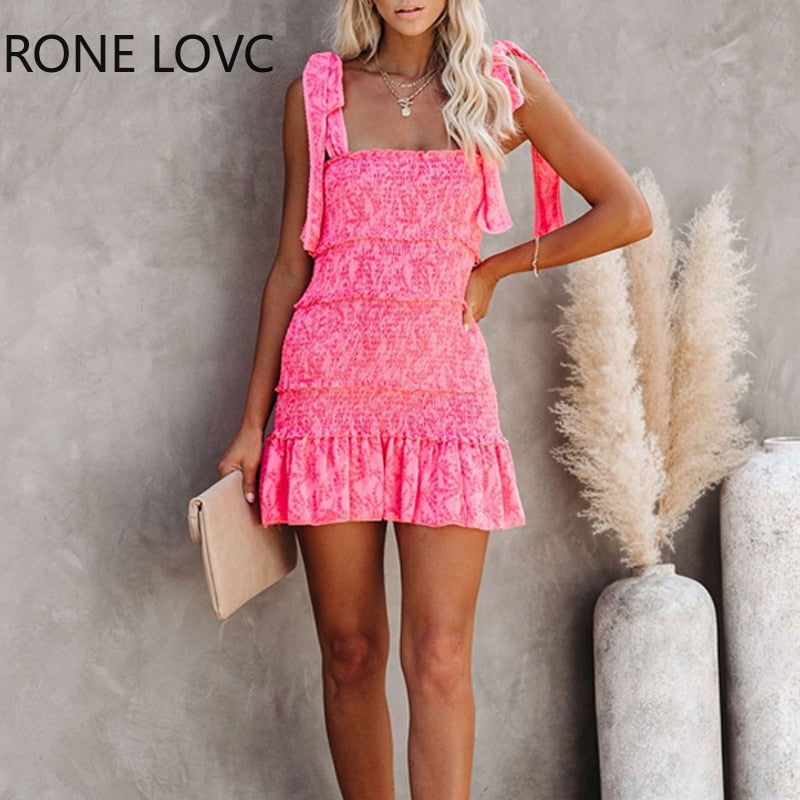 Love Shack Style Tiered  Cami