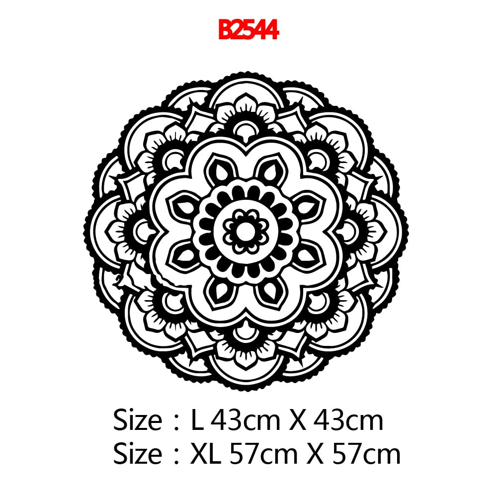 Mandala Wall Sticker 
PVC