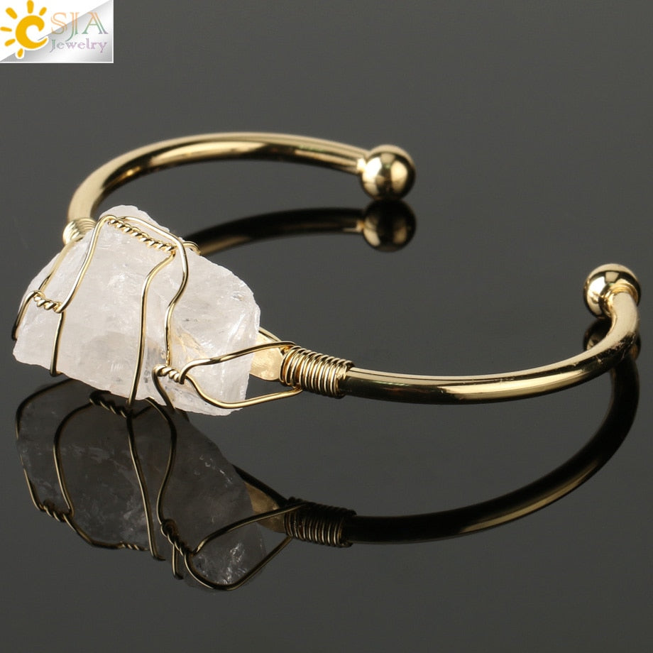 Natural Stone Bangle