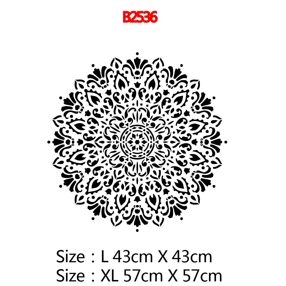 Mandala Wall Sticker 
PVC