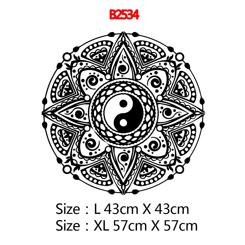 Mandala Wall Sticker 
PVC