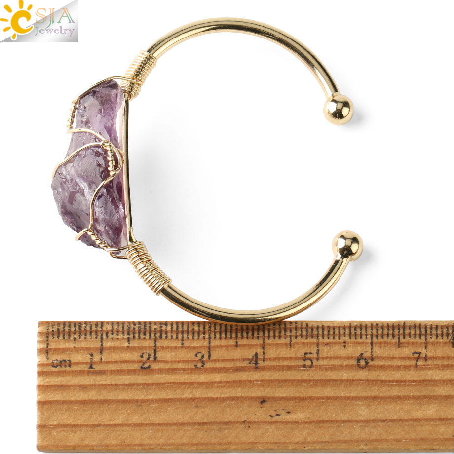 Natural Stone Bangle