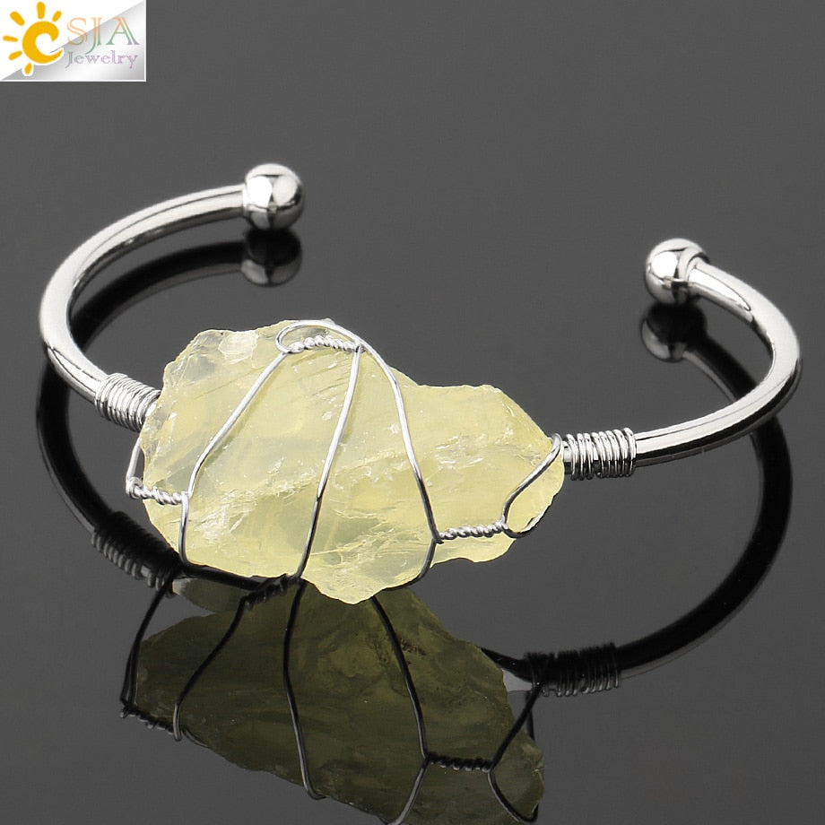 Natural Stone Bangle