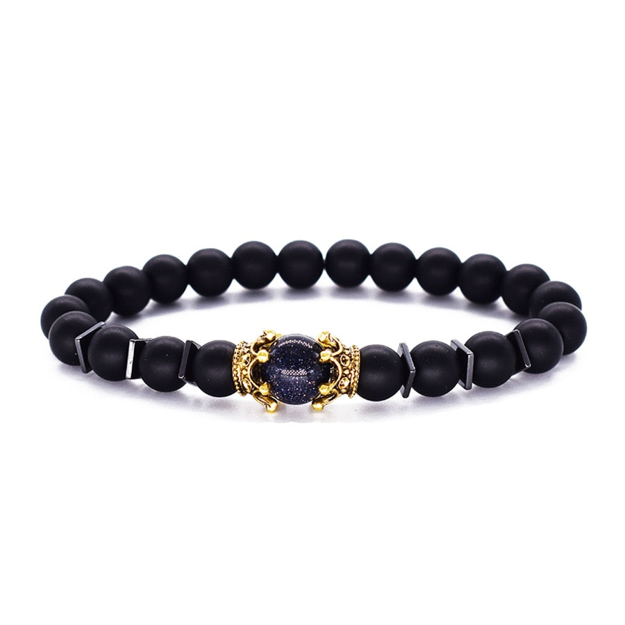 Crowned Lion Head Bracelet