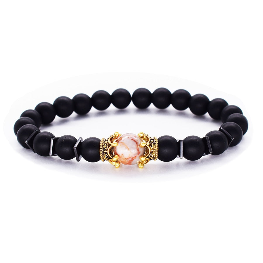 Crowned Lion Head Bracelet