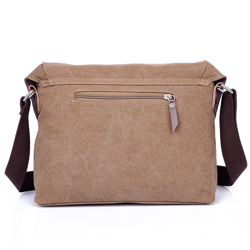 Canvas Crossbody Top-Handle Bag