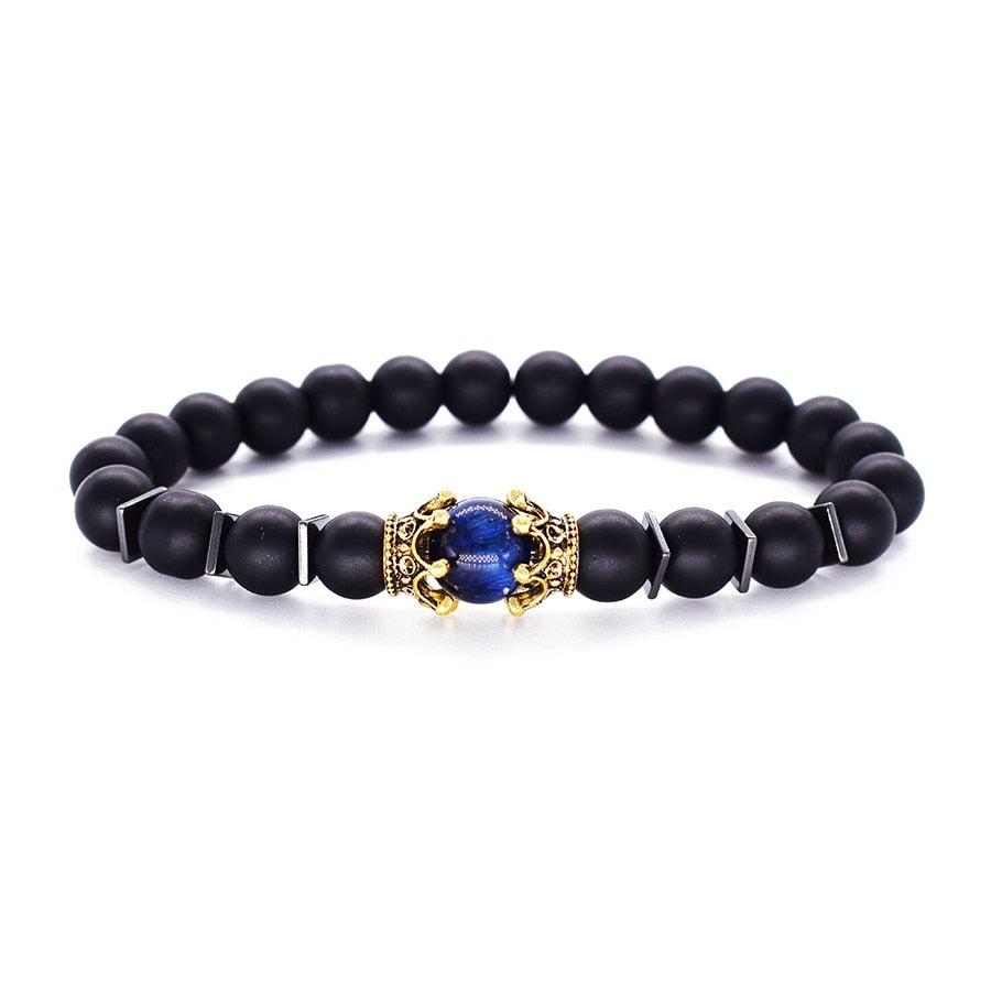 Crowned Lion Head Bracelet