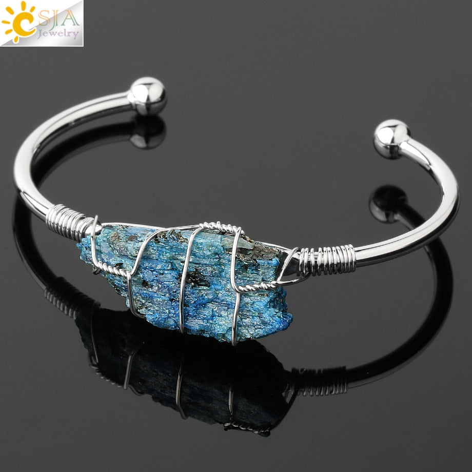 Natural Stone Bangle