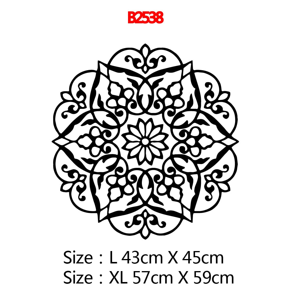 Mandala Wall Sticker 
PVC