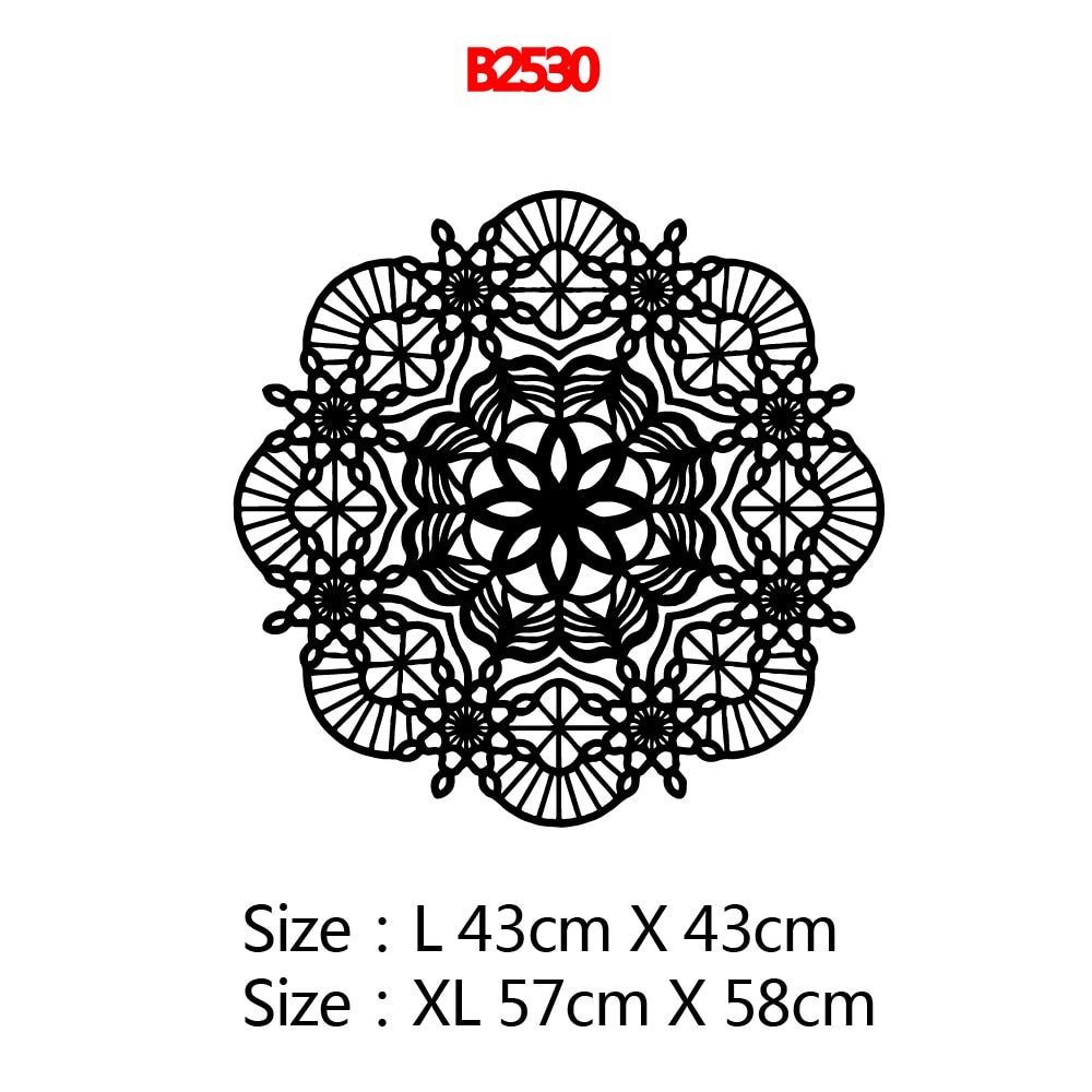 Mandala Wall Sticker 
PVC