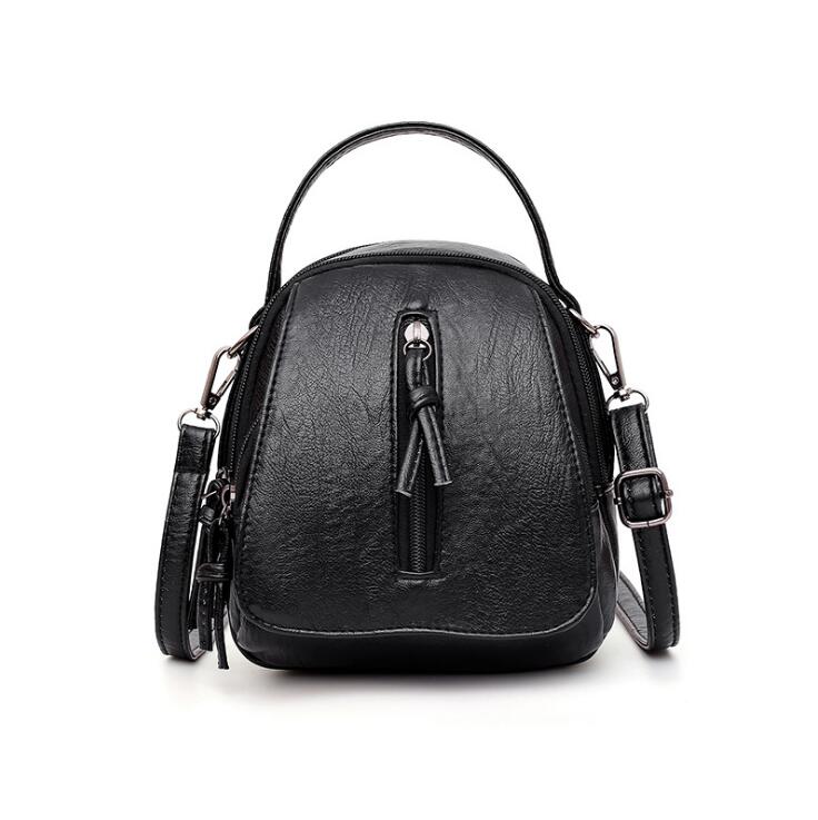 Small Double Compartment Crossbody Bag