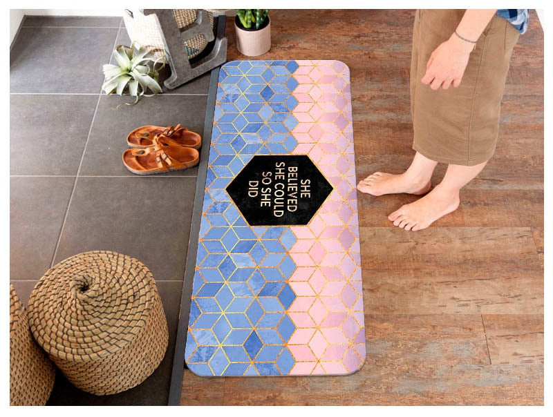 Geometric Floormat