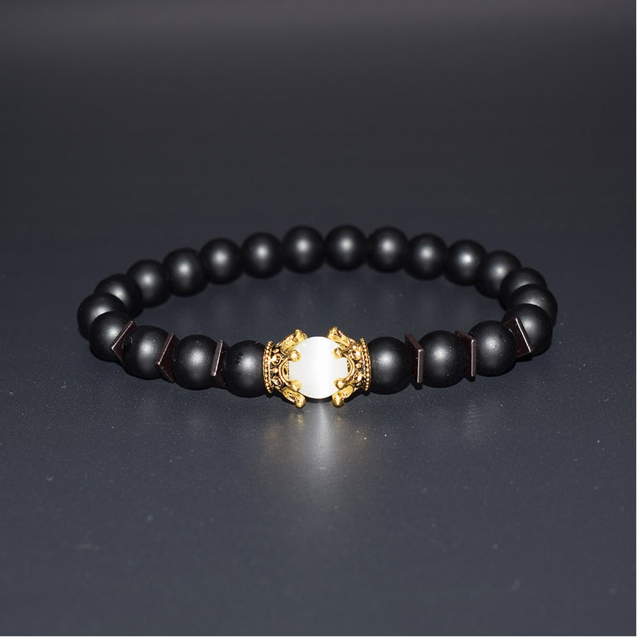 Crowned Lion Head Bracelet