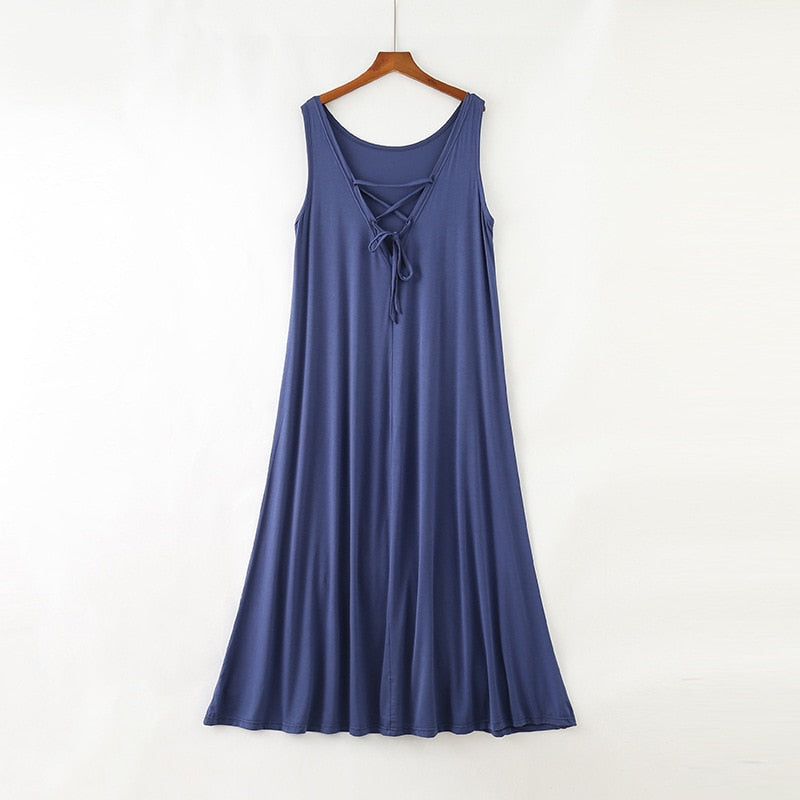 Summery Sleeping Dress Plus Size L XL XXL