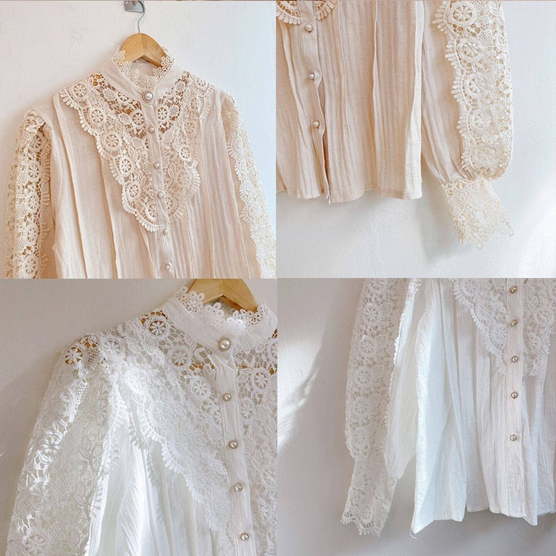 Vintage Lace Blouse