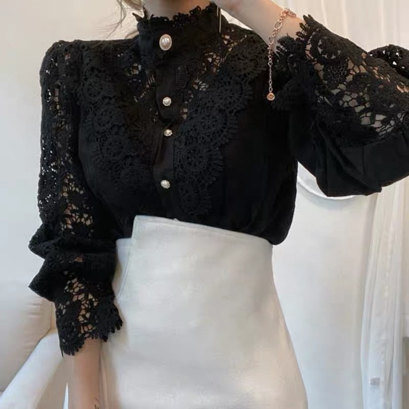 Vintage Lace Blouse