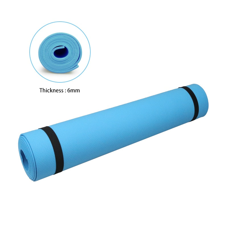 Anti-skid Sports Foam Yoga Mat 3MM-6MM Thick