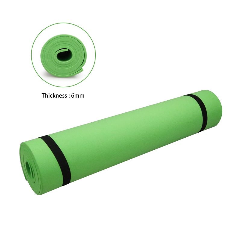 Anti-skid Sports Foam Yoga Mat 3MM-6MM Thick