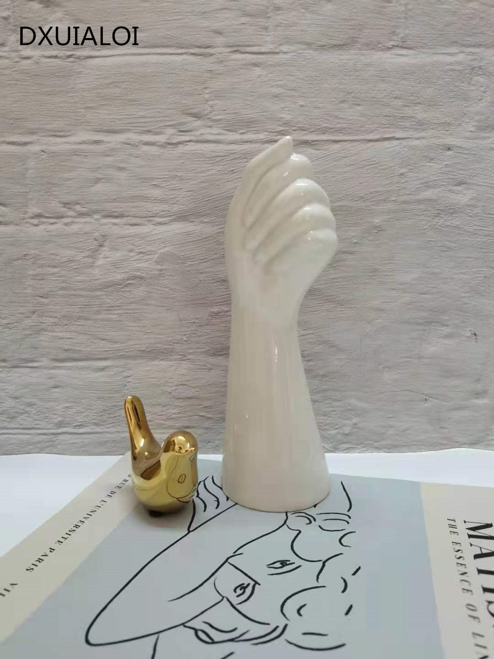 Ceramic Hand Vase