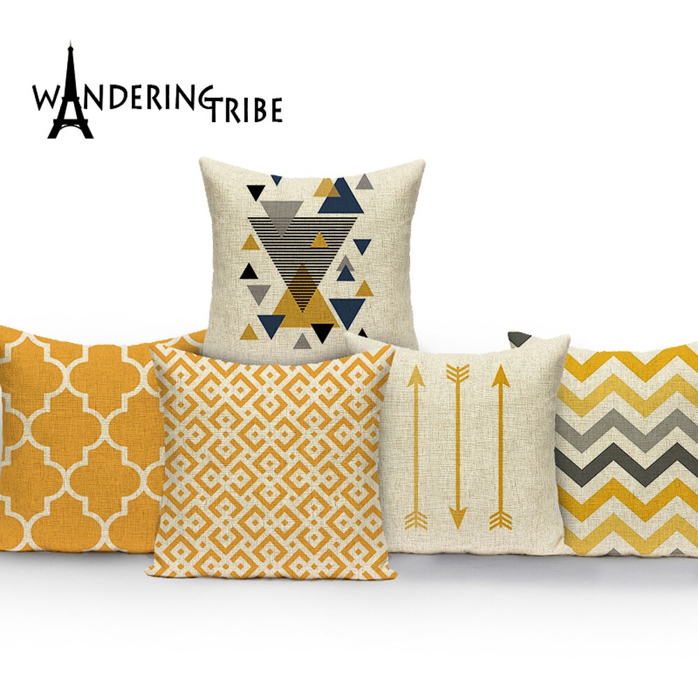 Yellow Cushion Covers