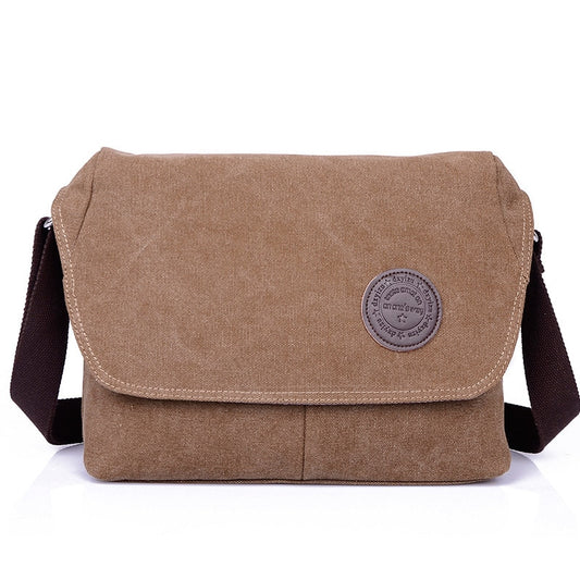 Canvas Crossbody Top-Handle Bag