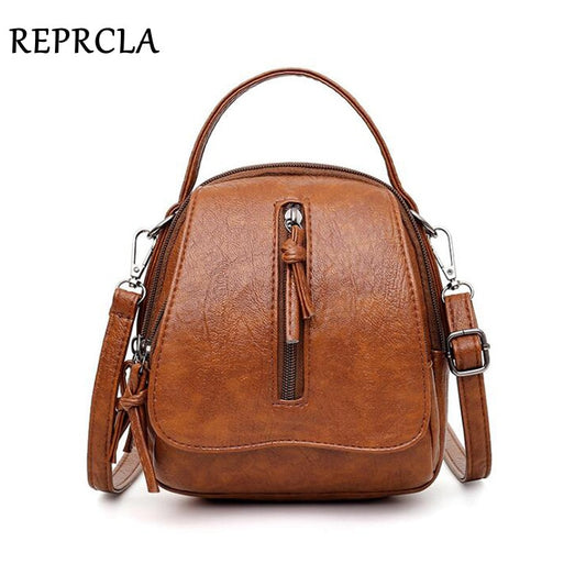 Small Double Compartment Crossbody Bag