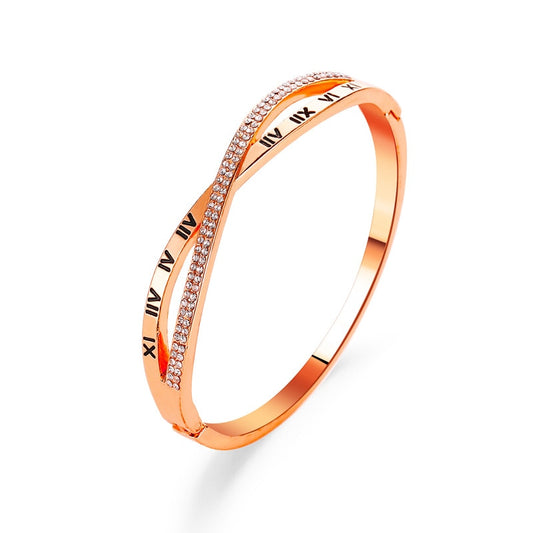 Rose Gold Stainless Steel Bracelet